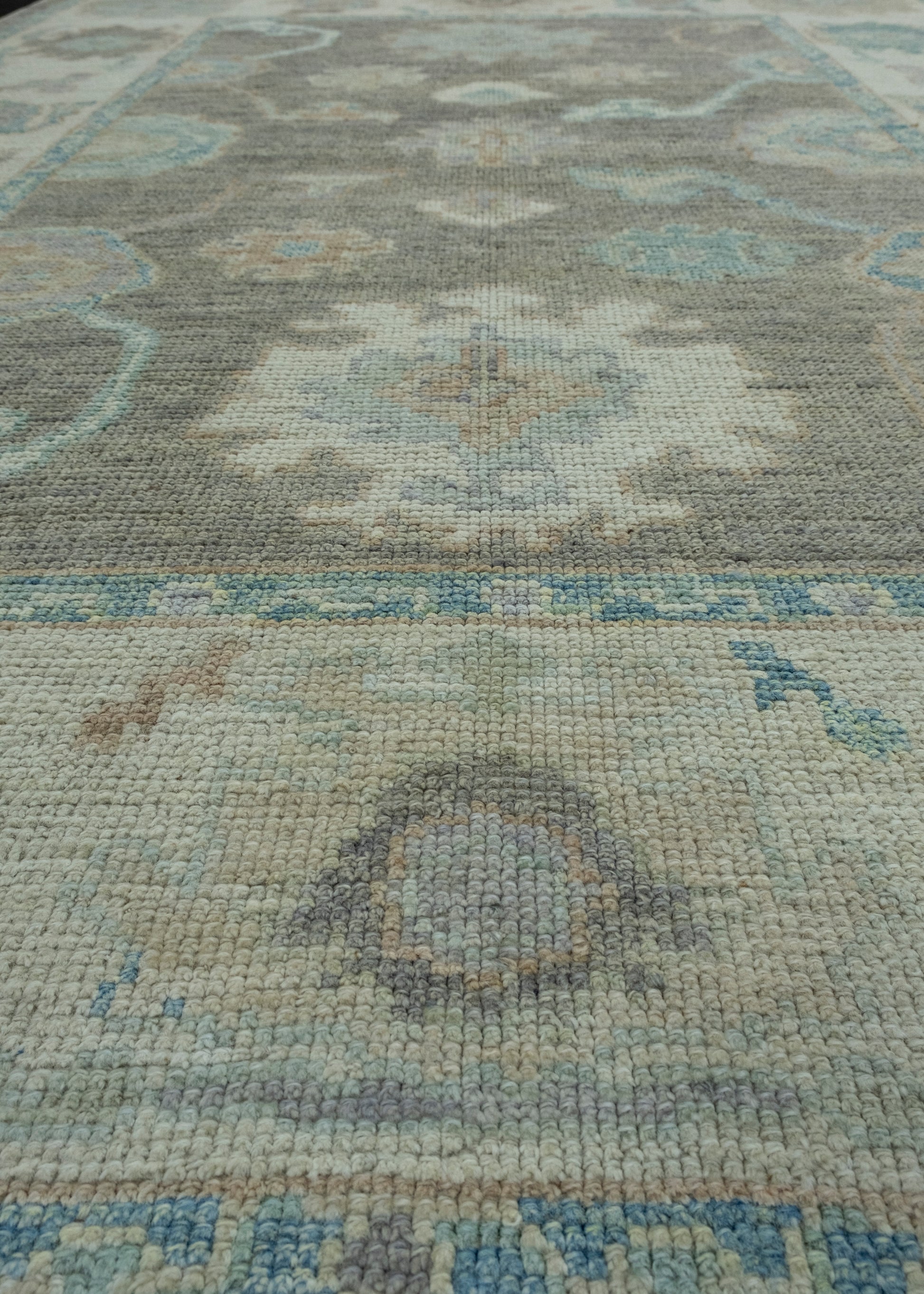 Turkish Oushak Rug 5'2" x 7' #17946