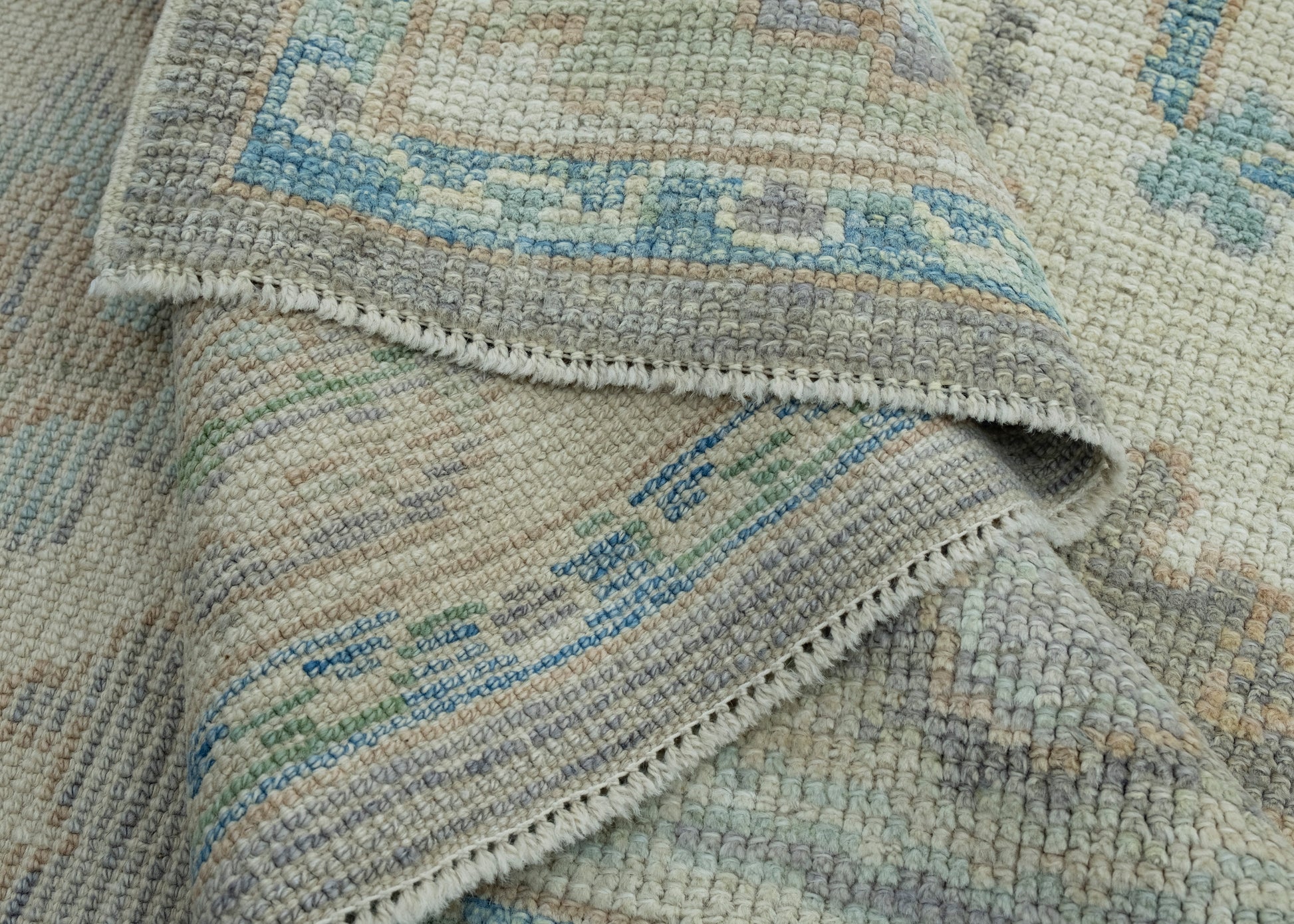 Turkish Oushak Rug 5'2" x 7' #17946