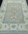 Turkish Oushak Rug 4'10" x 6'9" #17928