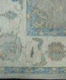 Turkish Oushak Rug 4'10" x 6'9" #17928
