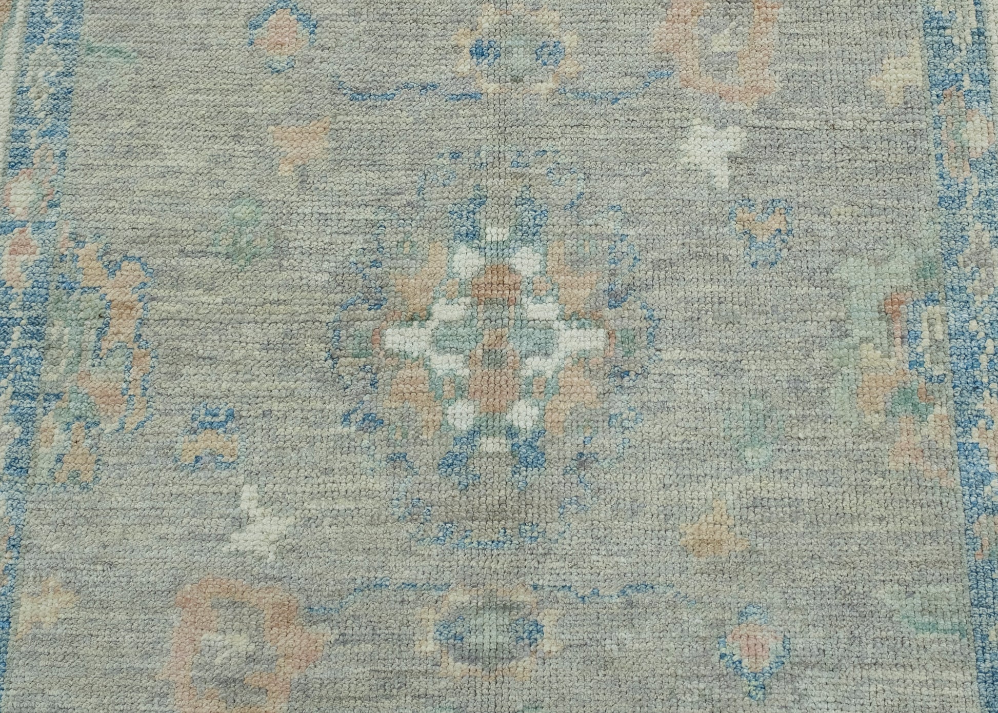 Turkish Oushak Rug 4'10" x 6'9" #17928