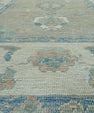 Turkish Oushak Rug 4'10" x 6'9" #17928
