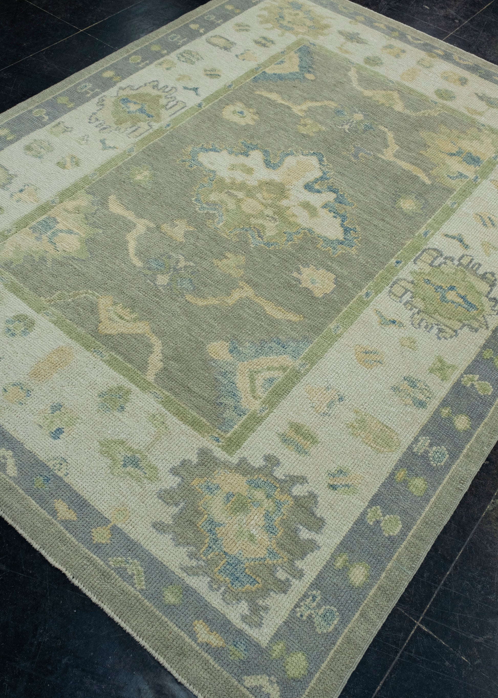 Turkish Oushak Rug 5'3" x 6'9" #17035