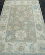 Turkish Oushak Rug 4' x 5'11" #17896
