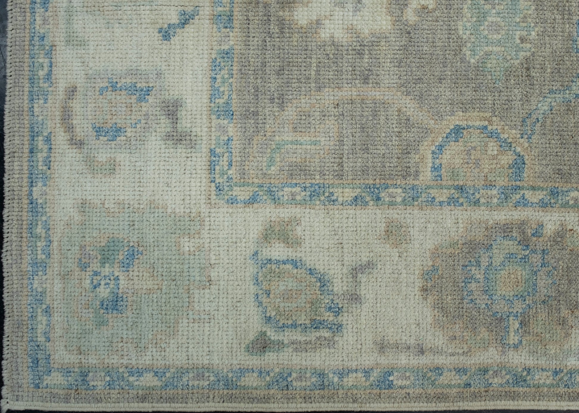 Turkish Oushak Rug 4' x 5'11" #17896