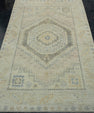 Turkish Oushak Rug 3'10" x 5'11" #17260