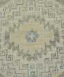 Turkish Oushak Rug 3'10" x 5'11" #17260