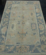 Turkish Oushak Rug 3'9" x 5'9" #17217