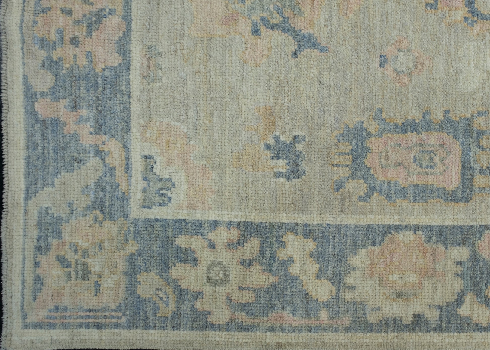 Turkish Oushak Rug 3'9" x 5'9" #17217