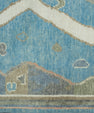 Turkish Oushak Rug 3'11" x 5'11" #17155