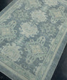 Turkish Oushak Rug 4'1" x 5'10" #17476
