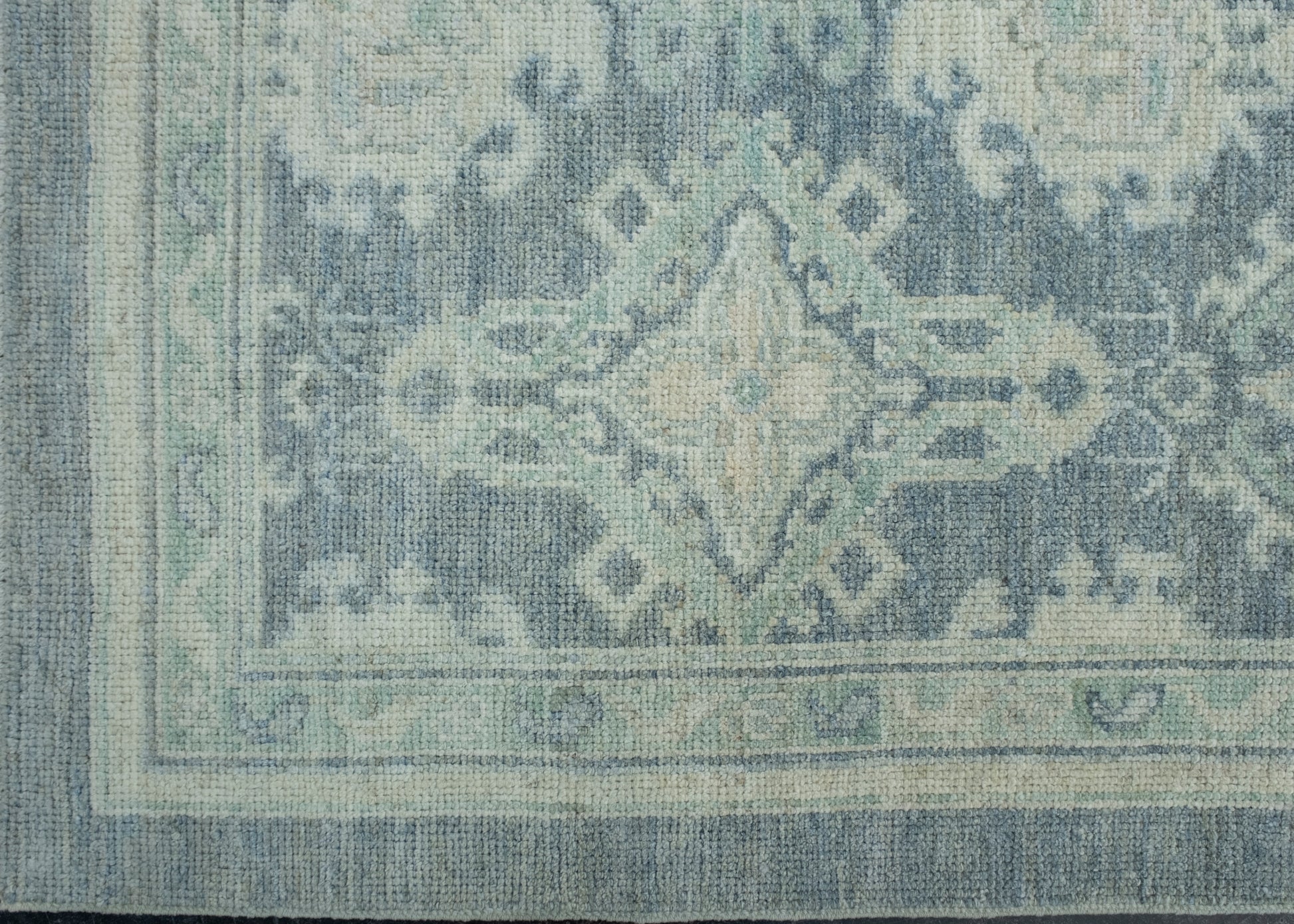 Turkish Oushak Rug 4'1" x 5'10" #17476