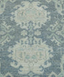 Turkish Oushak Rug 4'1" x 5'10" #17476