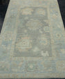 Turkish Oushak Rug 3'9" x 5'8" #17347