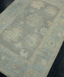 Turkish Oushak Rug 3'9" x 5'8" #17347
