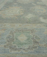 Turkish Oushak Rug 3'9" x 5'8" #17347