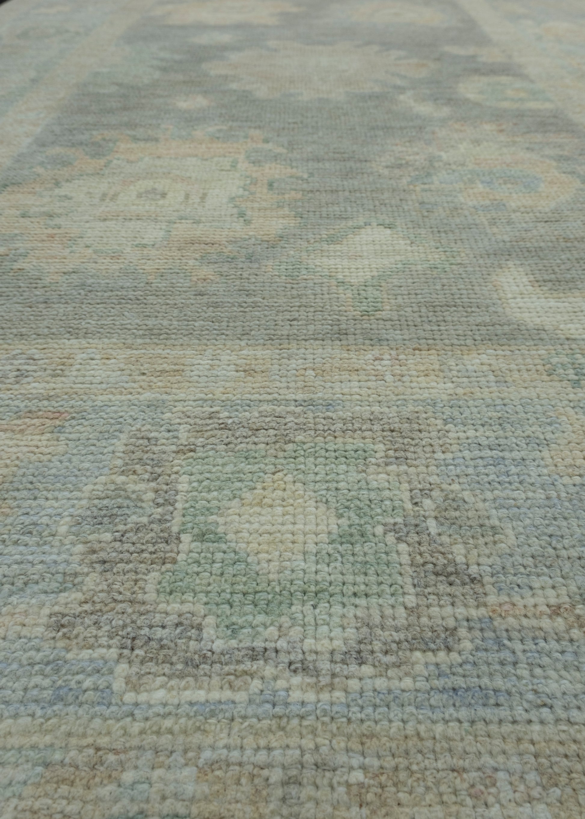 Turkish Oushak Rug 3'9" x 5'8" #17347