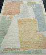Hand Knotted Modern Rug 3'5" x 4'10" #17442