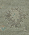 Turkish Oushak Rug 3'10" x 5'9" #17248