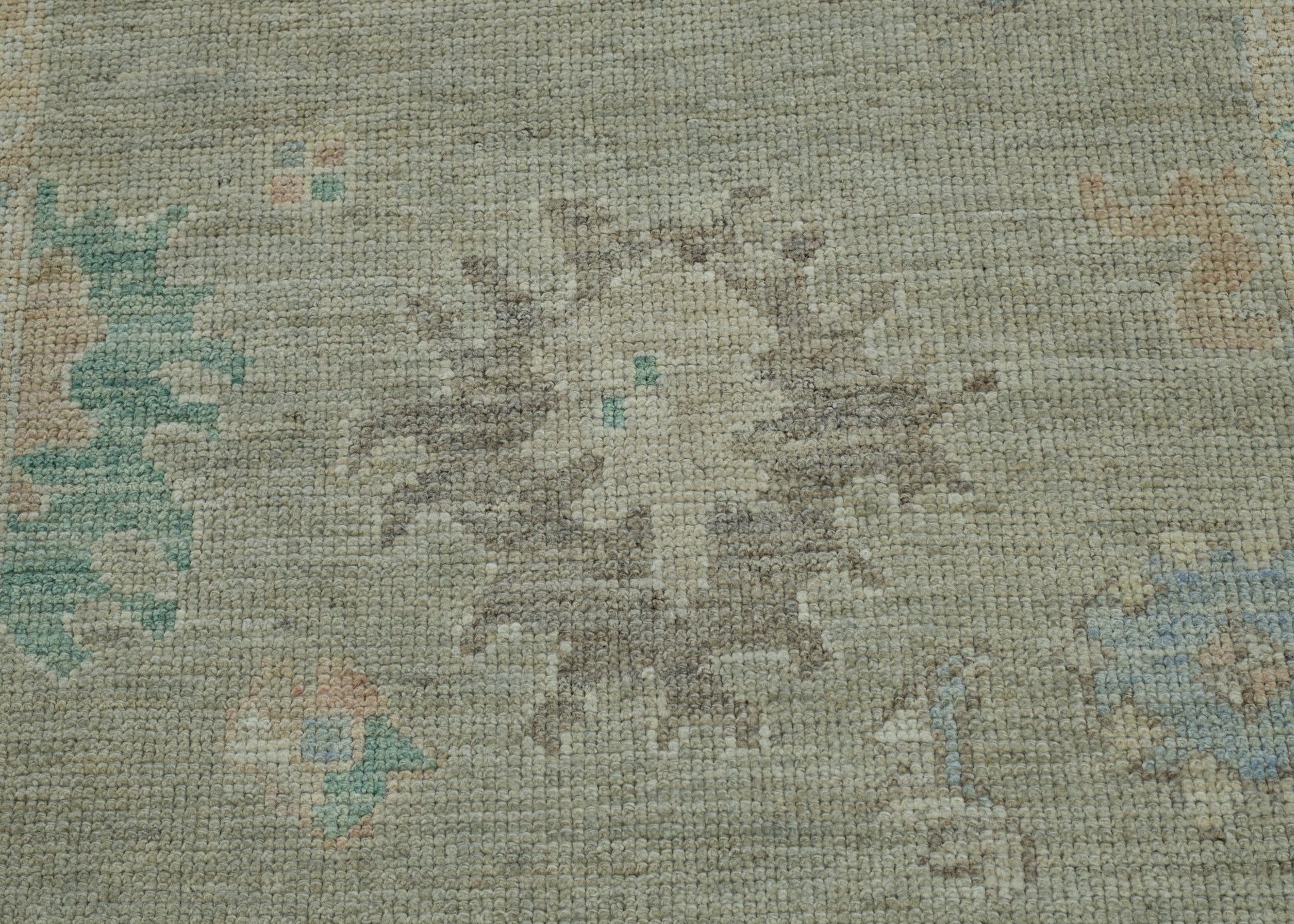 Turkish Oushak Rug 3'10" x 5'9" #17248