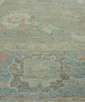 Turkish Oushak Rug 3'10" x 5'9" #17248