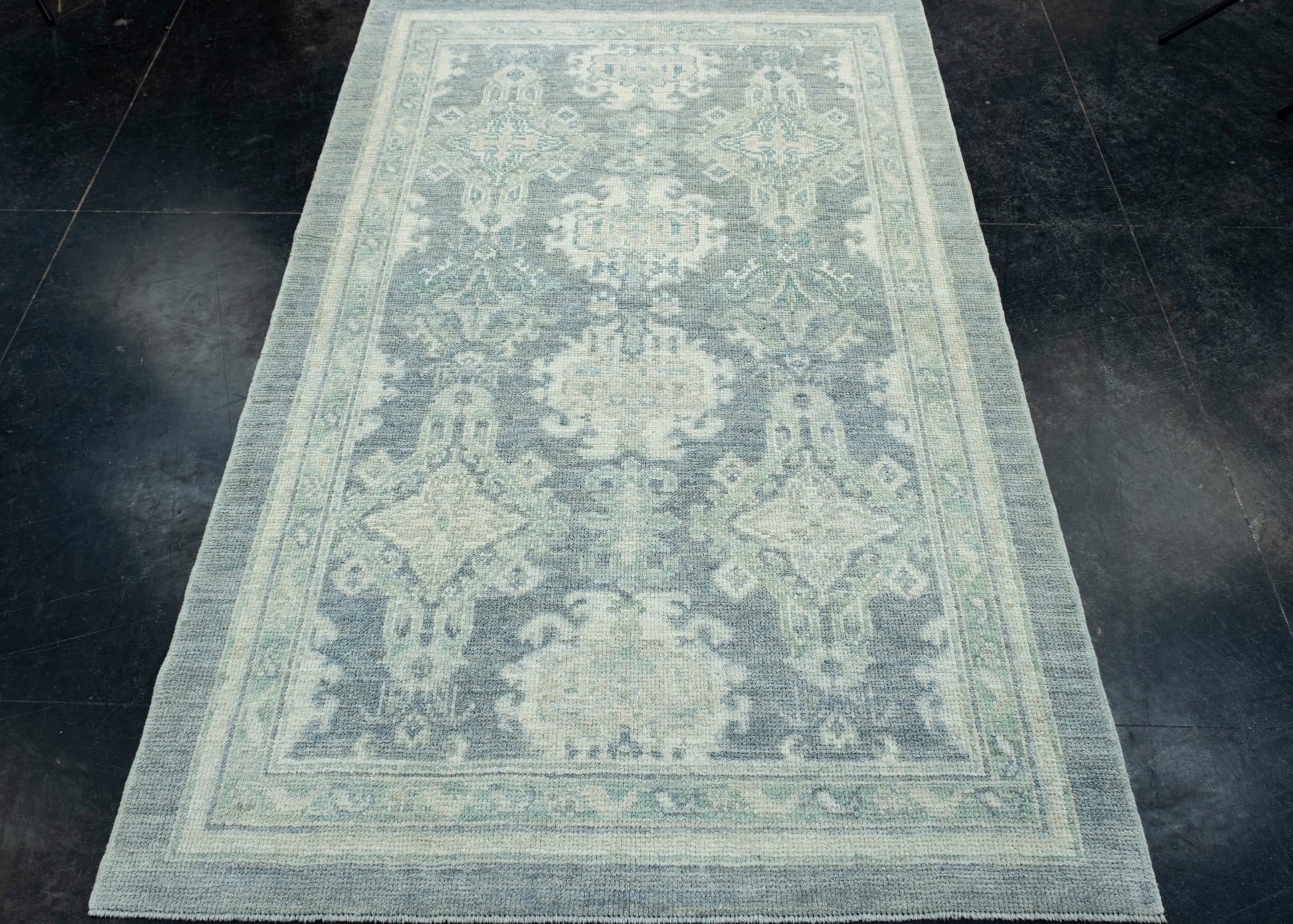 Turkish Oushak Rug 3'10" x 6'1" #17556