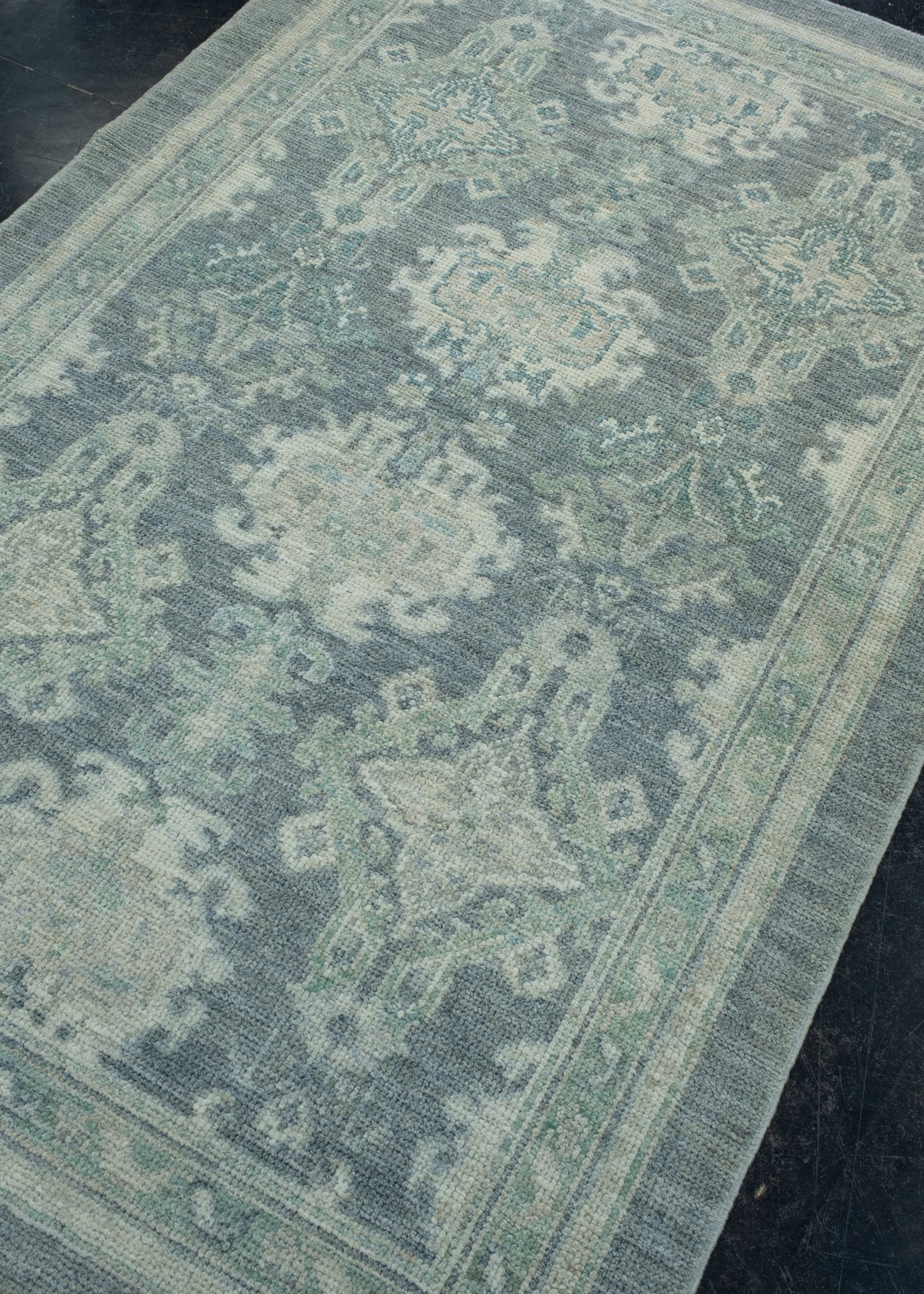 Turkish Oushak Rug 3'10" x 6'1" #17556