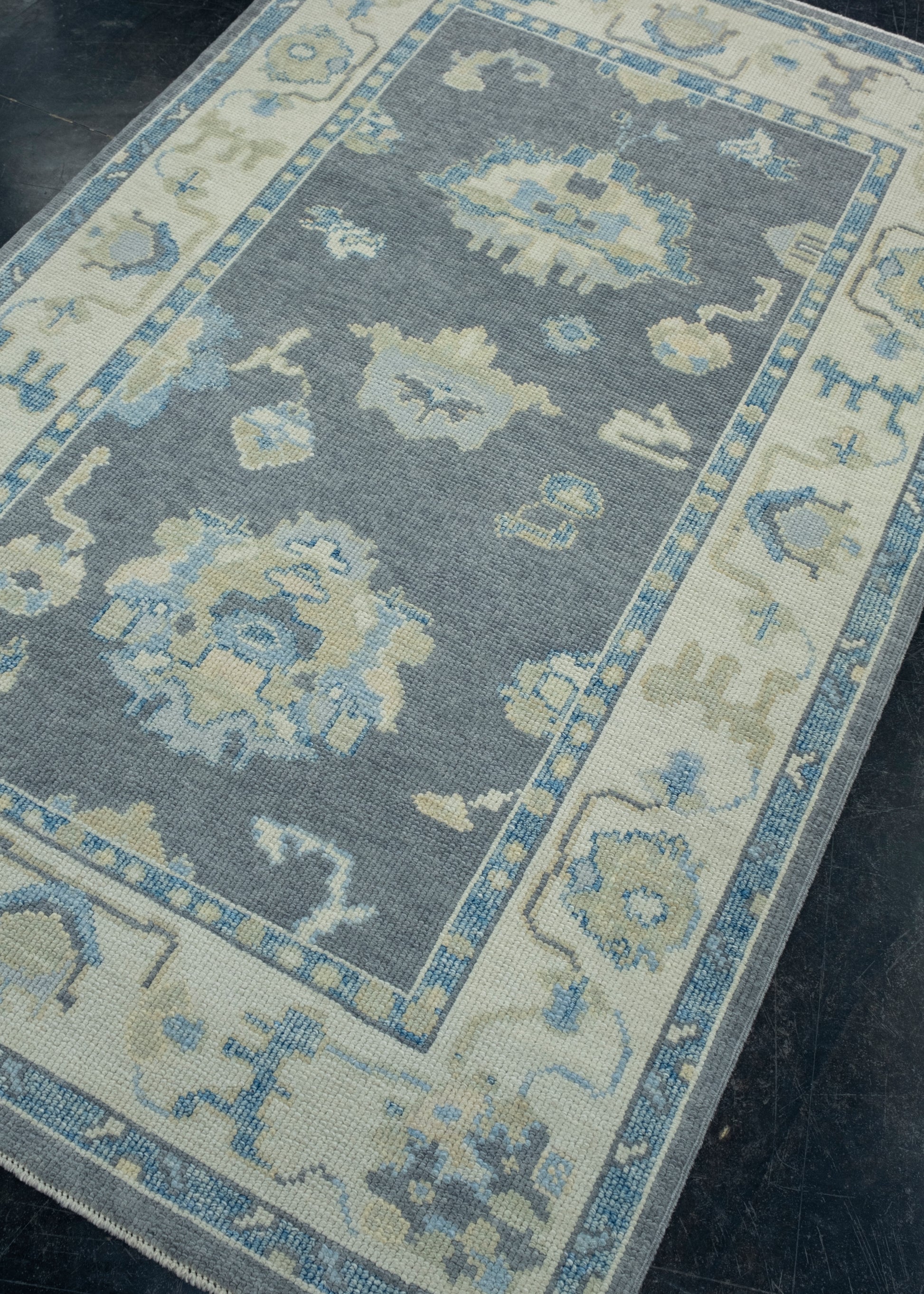 Turkish Oushak Rug 3'10" x 6'1" #17012