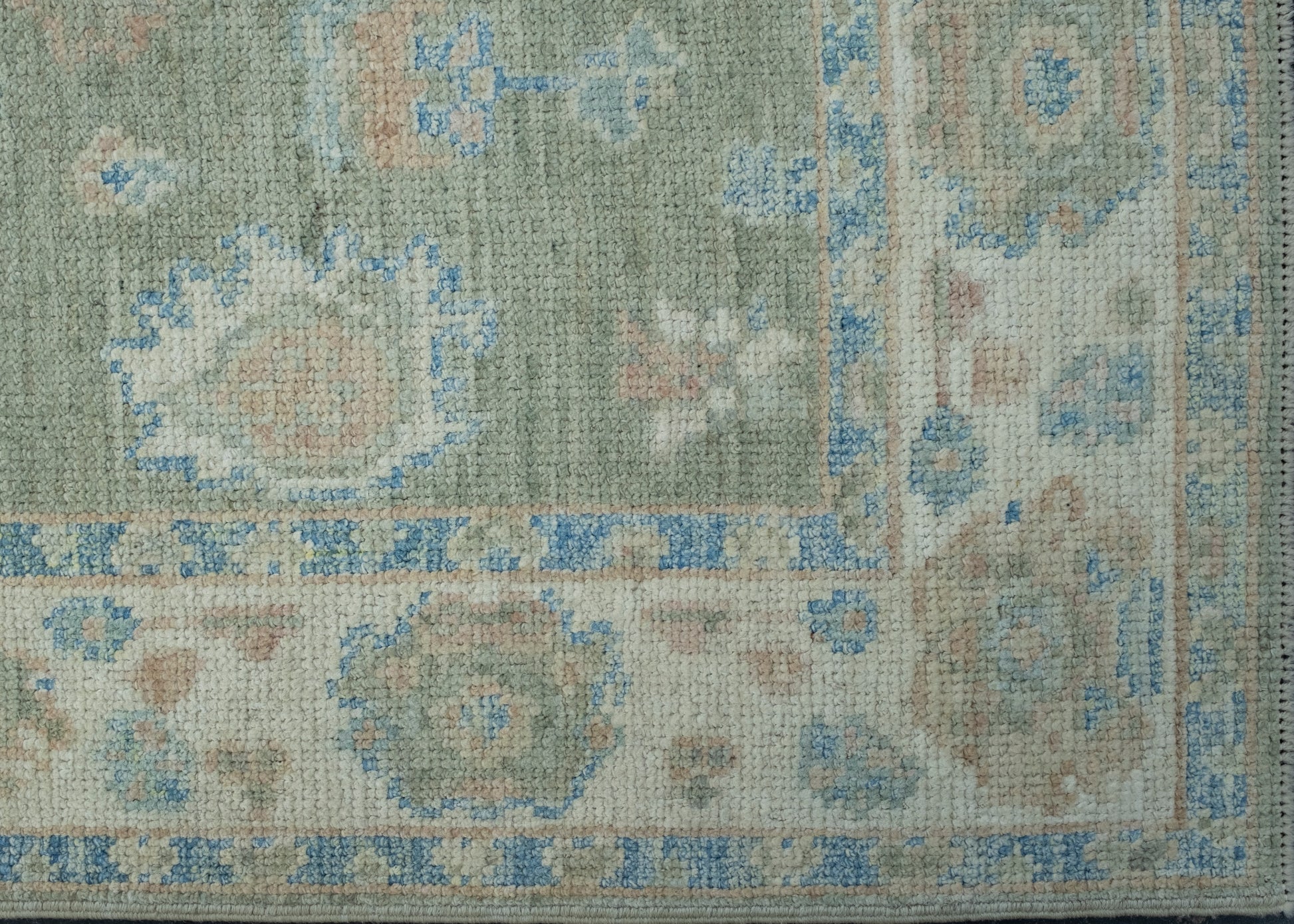 Turkish Oushak Rug 2'10" x 5'5" #17825
