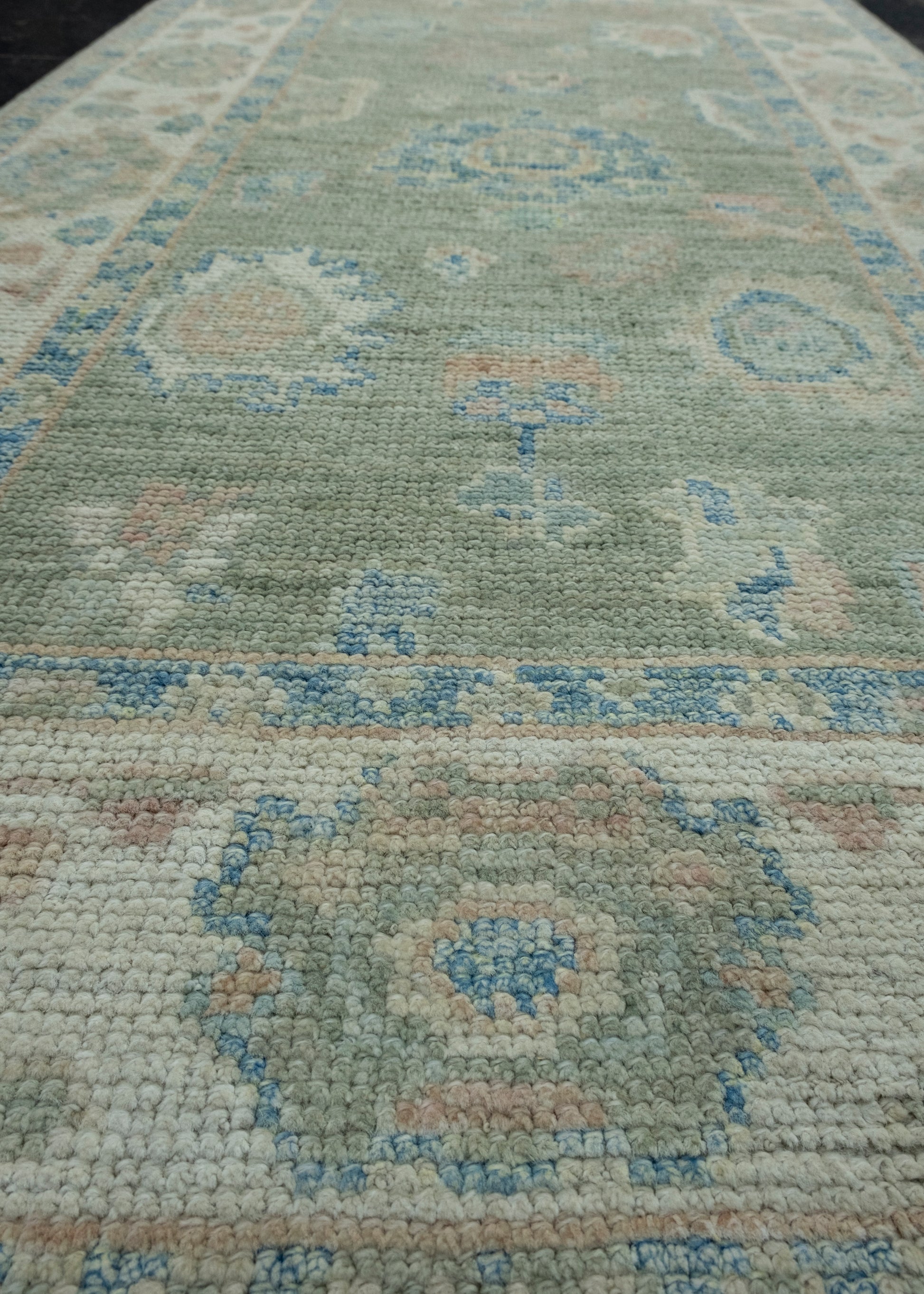 Turkish Oushak Rug 2'10" x 5'5" #17825