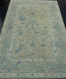 Turkish Oushak Rug 4' x 6'4" #17771