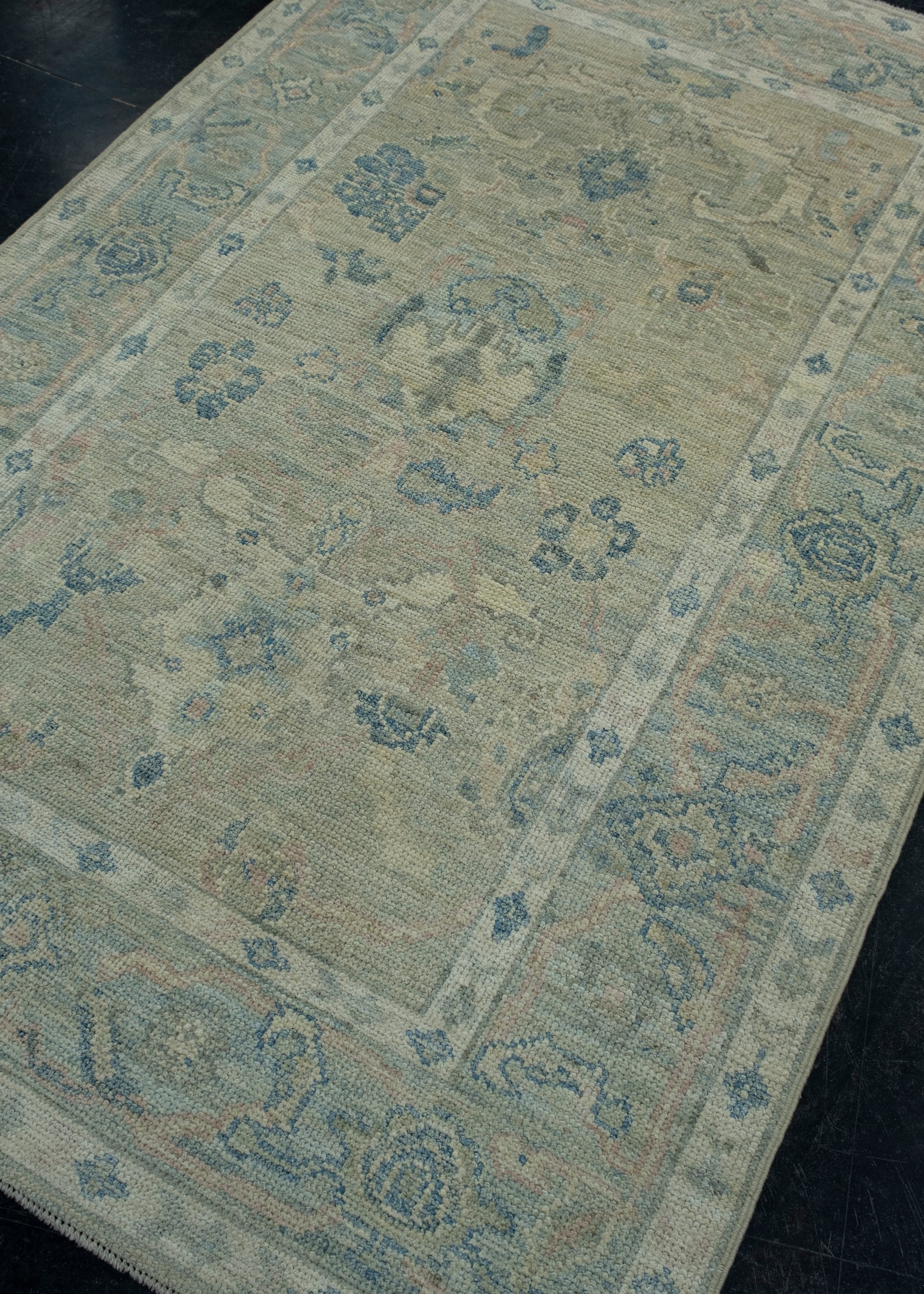Turkish Oushak Rug 4' x 6'4" #17771