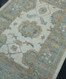 Turkish Oushak Rug 3'11" x 5'10" #17899