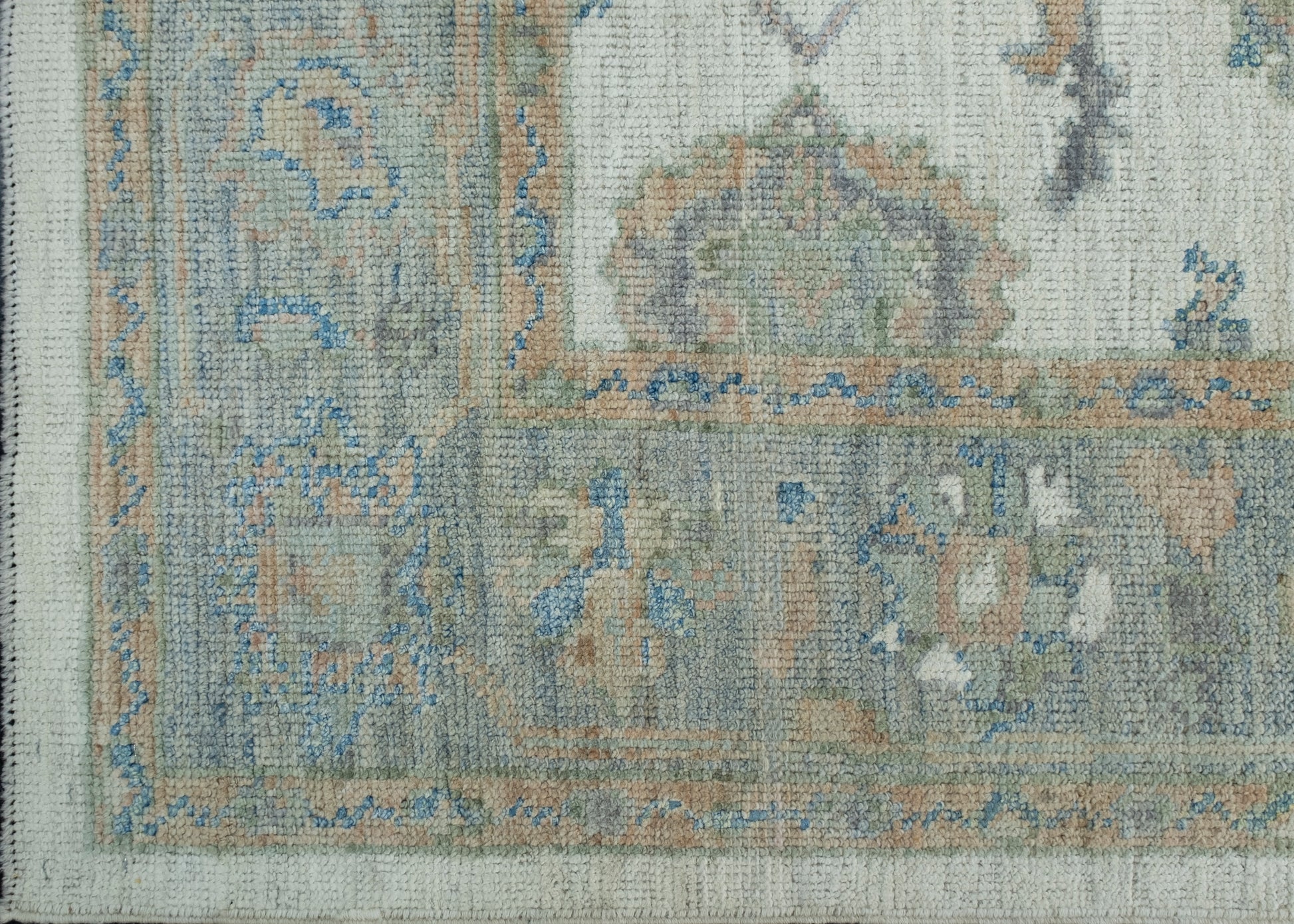 Turkish Oushak Rug 3'11" x 5'10" #17899