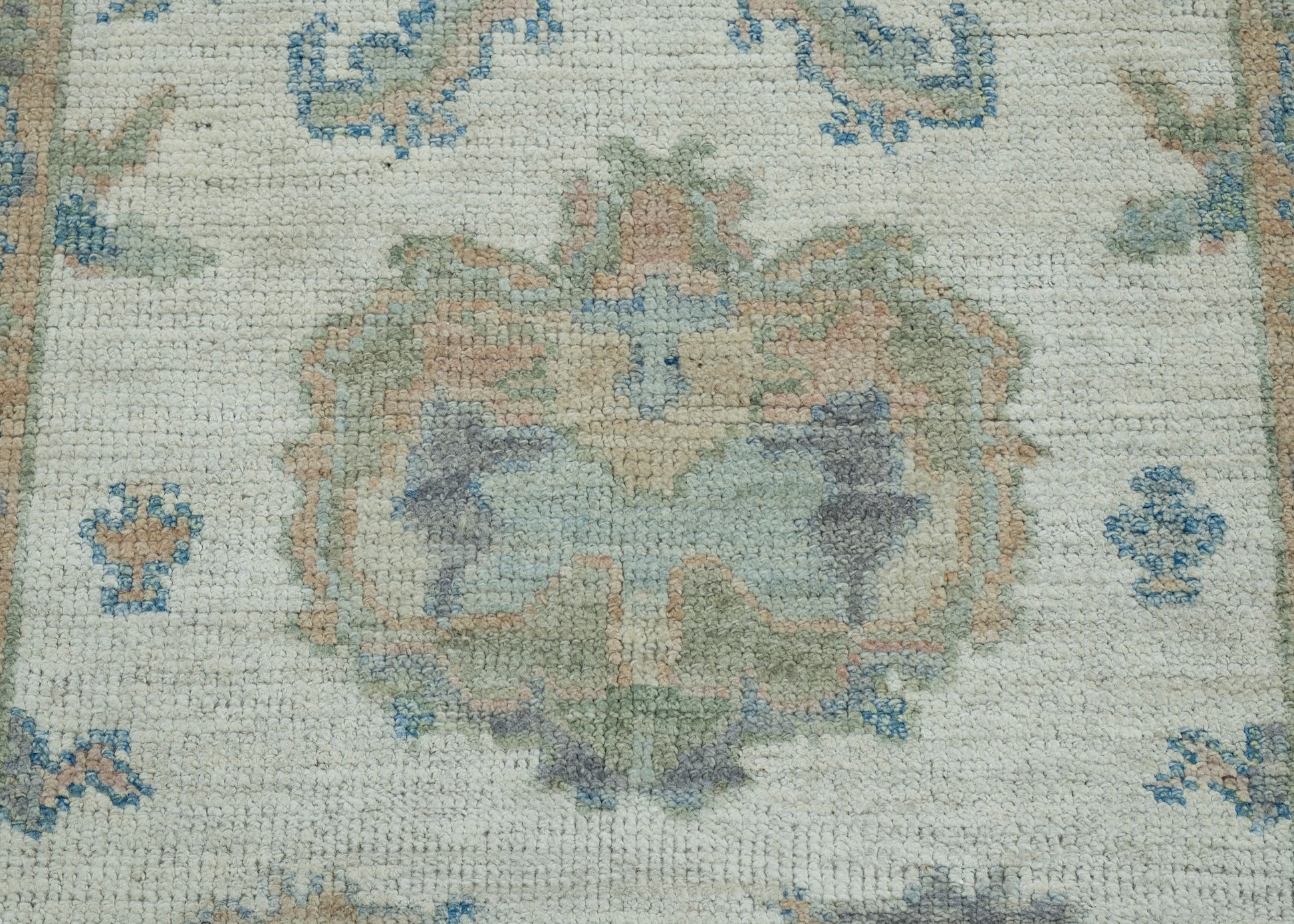 Turkish Oushak Rug 3'11" x 5'10" #17899