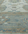 Turkish Oushak Rug 3'11" x 5'10" #17899