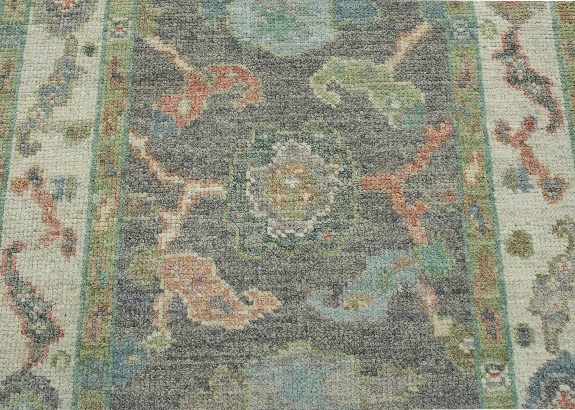 Turkish Oushak Rug 2'8" x 5'1" #17469