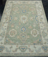 Turkish Oushak Rug 4' x 6' #17928