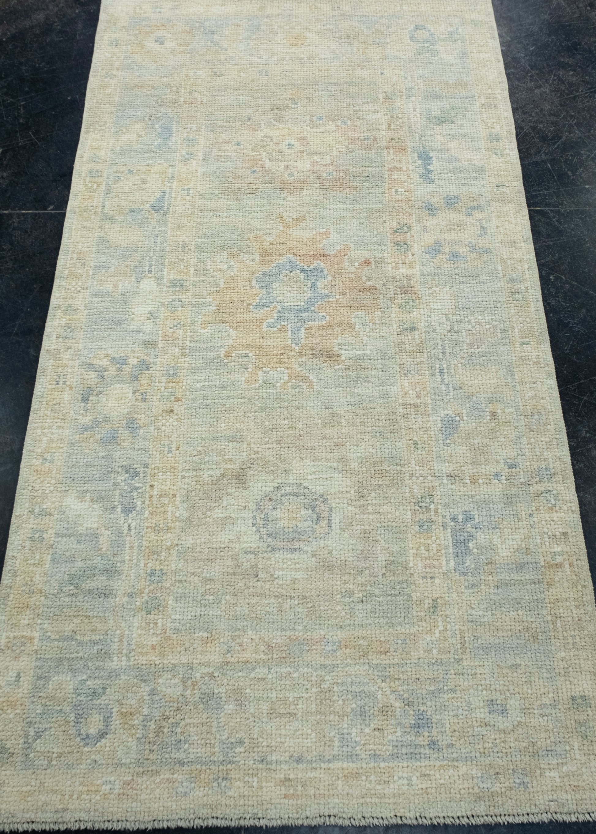 Turkish Oushak Rug 2'7" x 5' #17493