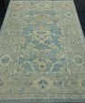 Turkish Oushak Rug 4'2" x 6'2" #17898