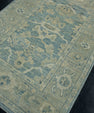 Turkish Oushak Rug 4'2" x 6'2" #17898