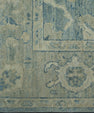 Turkish Oushak Rug 4'2" x 6'2" #17898