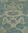 Turkish Oushak Rug 4'2" x 6'2" #17898