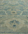 Turkish Oushak Rug 4'2" x 6'2" #17898