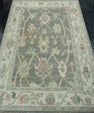 Turkish Oushak Rug 3'10" x 6' #17721