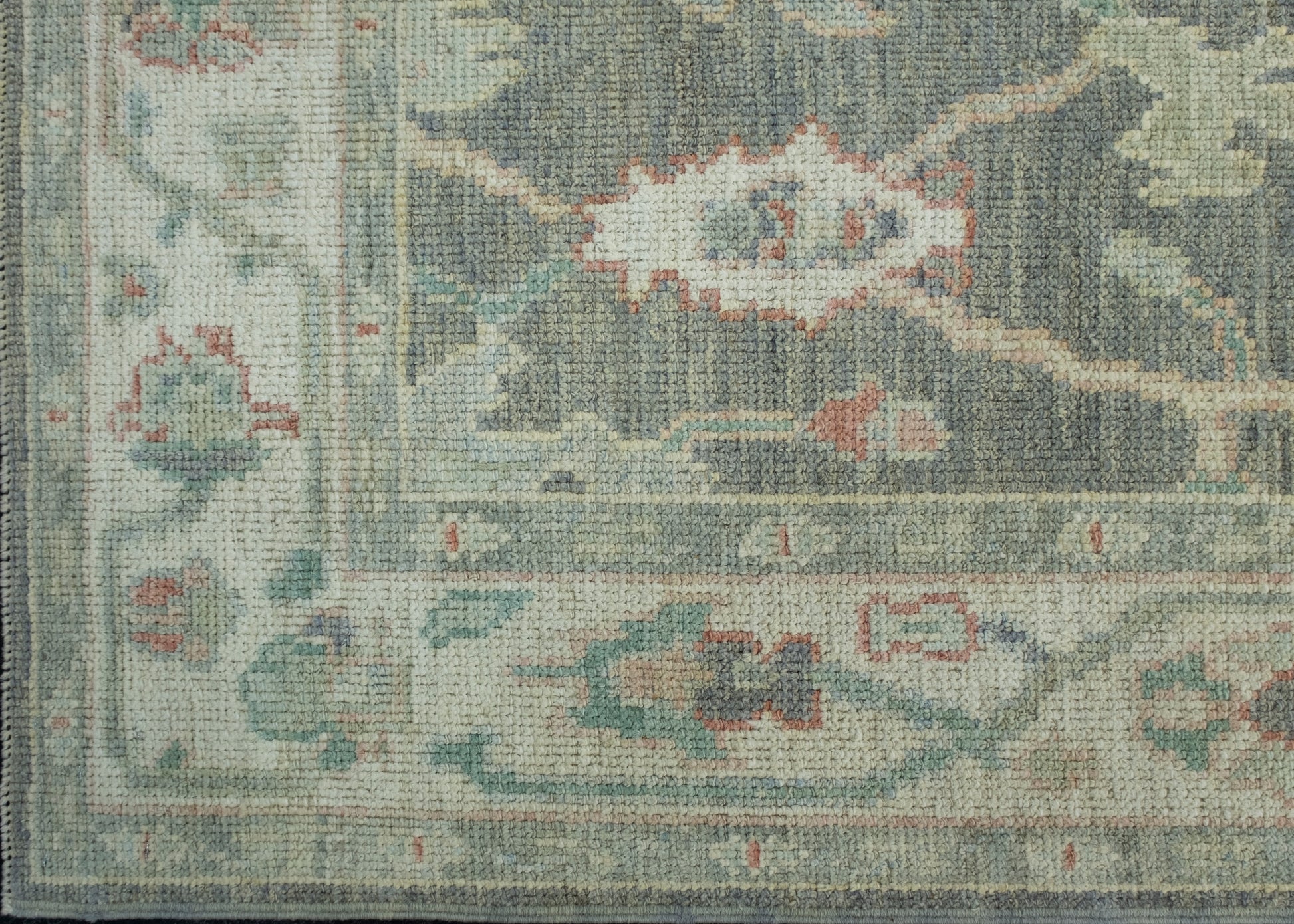Turkish Oushak Rug 3'10" x 6' #17721