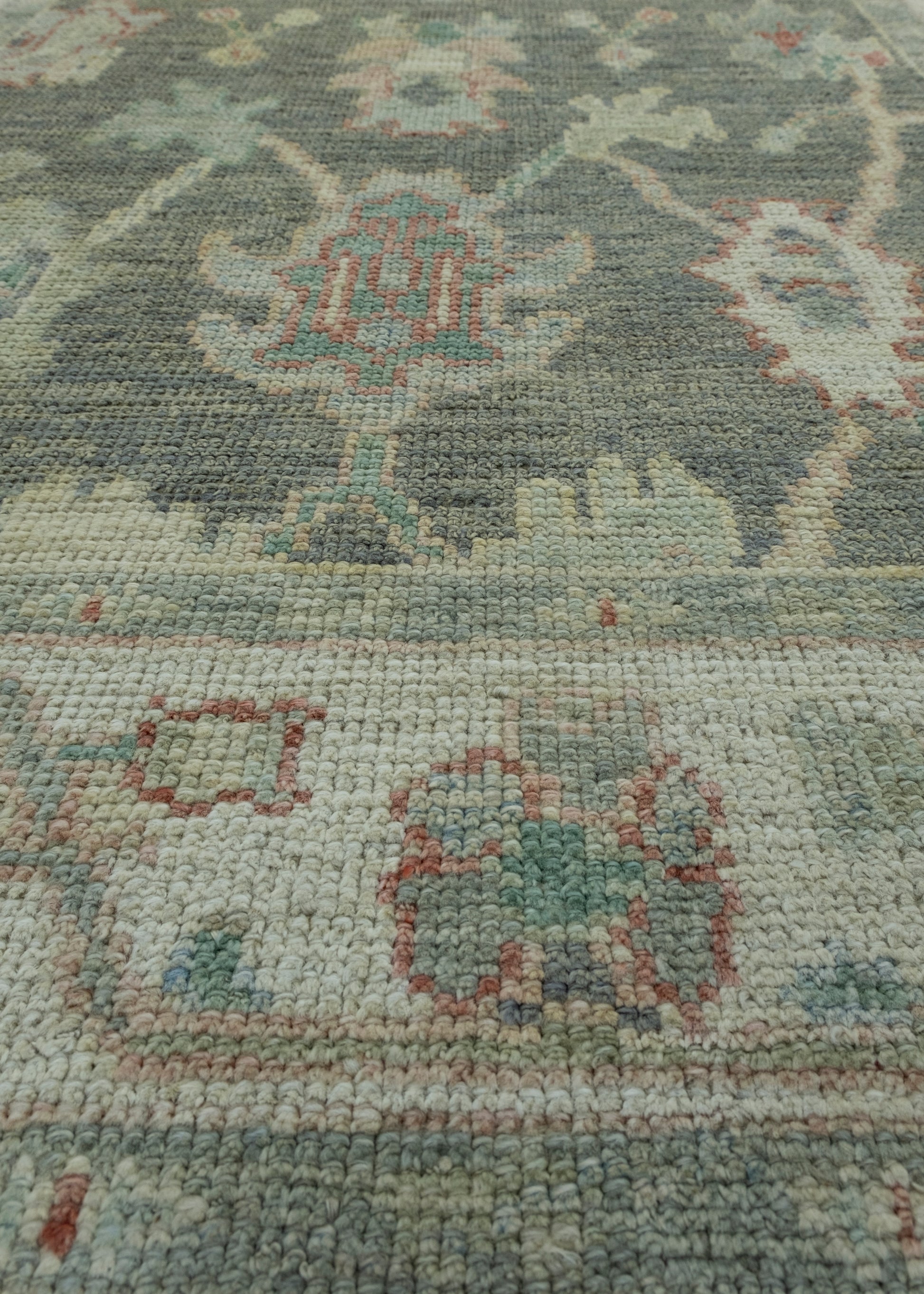 Turkish Oushak Rug 3'10" x 6' #17721