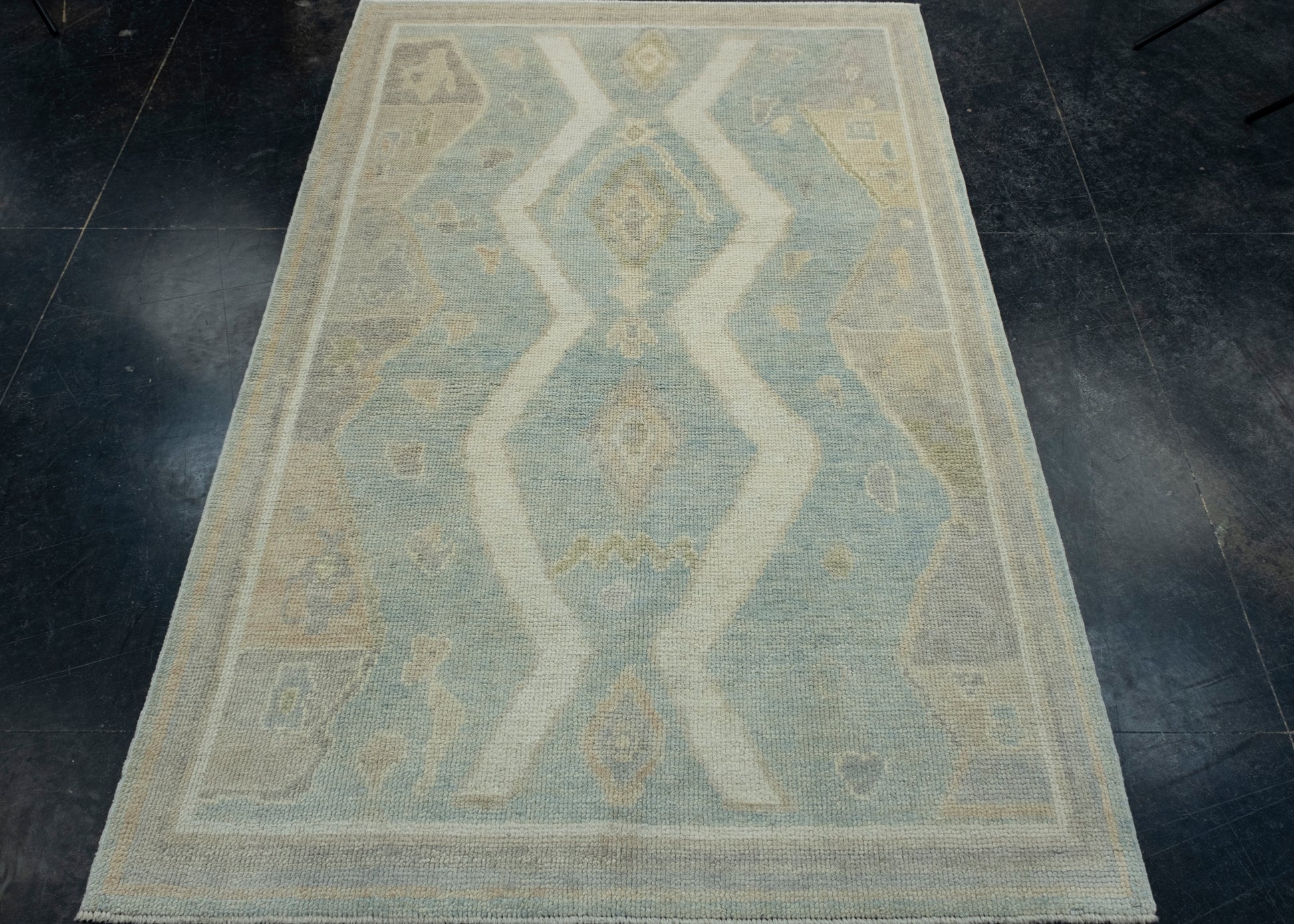 Turkish Oushak Rug 4' x 6' #17057