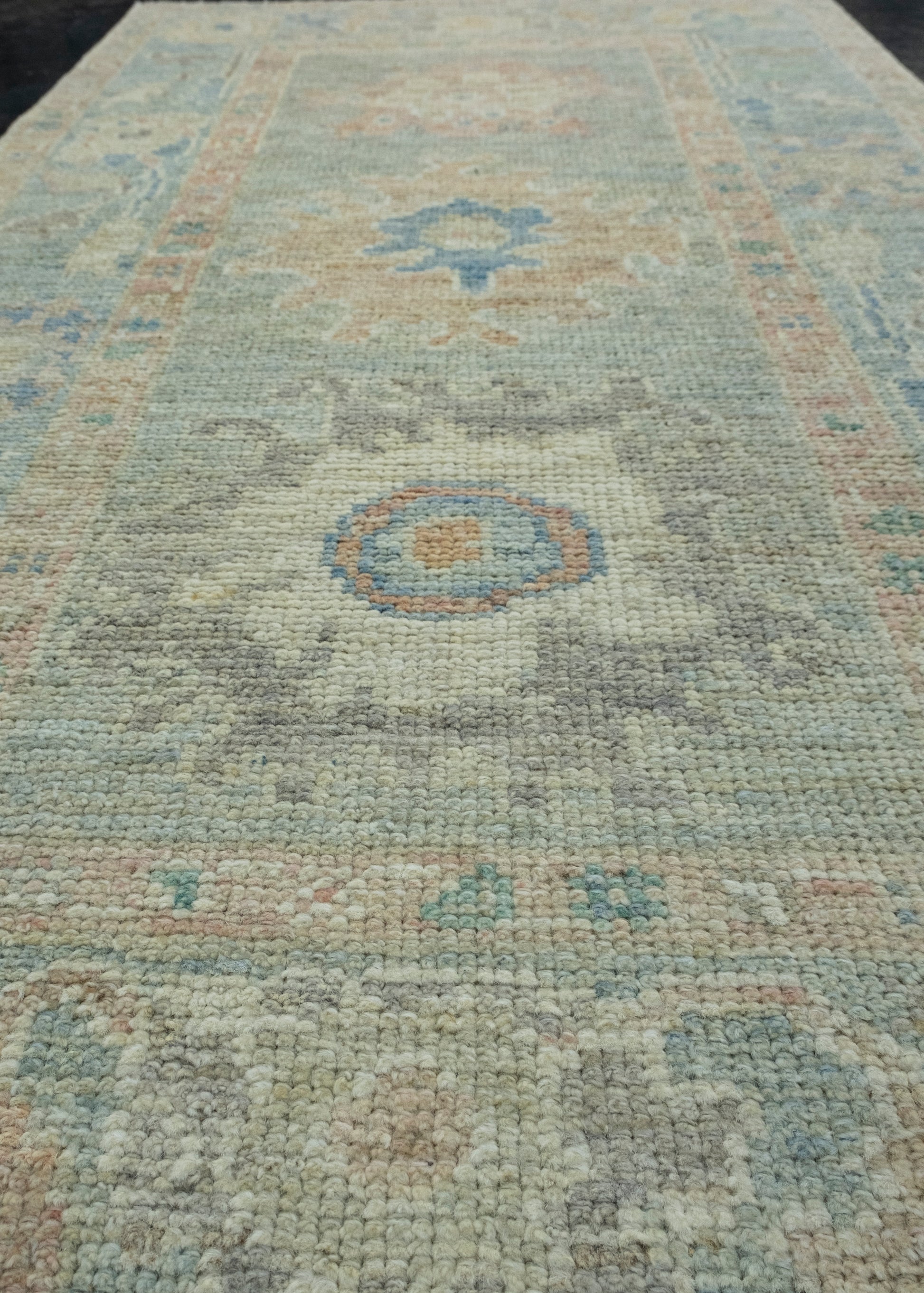 Turkish Oushak Rug 2'6" x 4'9" #17227