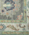 Turkish Oushak Rug 2'7" x 5'2" #17402
